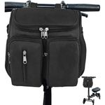 bolsa de guidão para bicicleta mkuero preto a-mbi