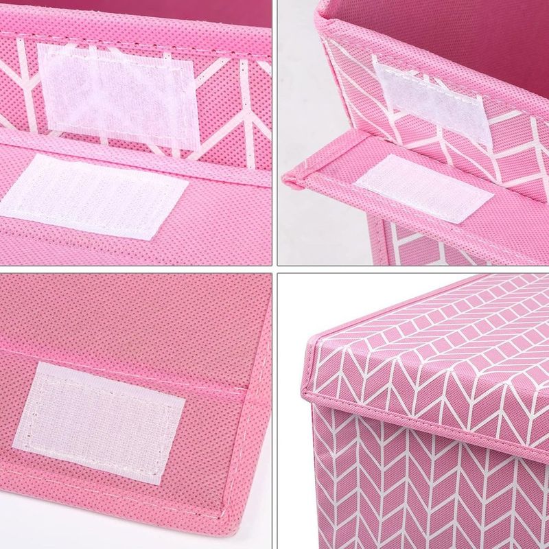 baú para brinquedos mayniu rosa a-mbi