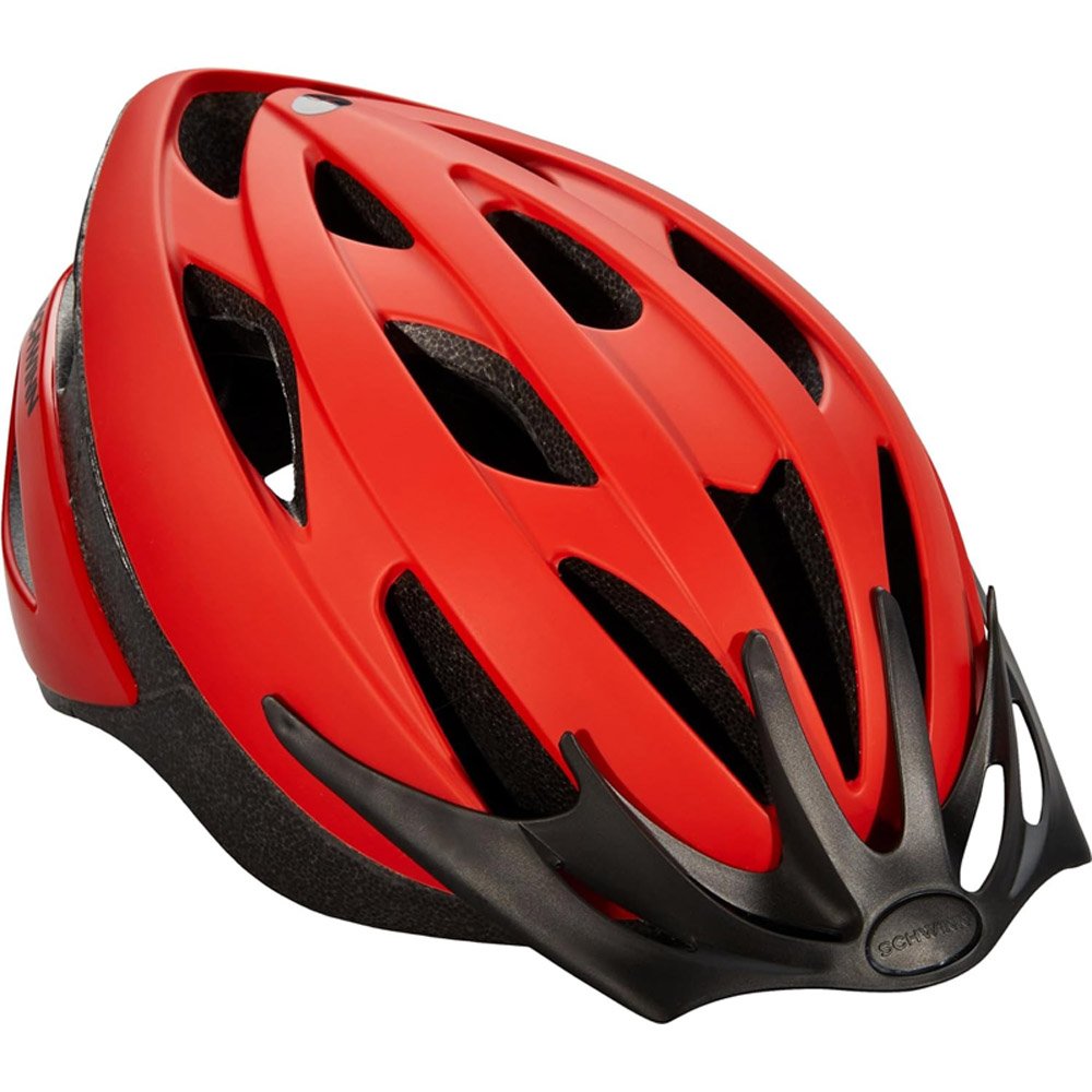 Capacete para Bicicleta LED Ajustável Schwinn Vermelho (MBI)