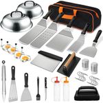 kit de grelha ewfen para churrasco com 35 peças para churrasco preto a-mbi