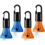 lanterna led para acampamento com 4 unidades lepro azul laranja a-mbi