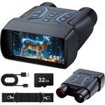oculos visao noturna 4k com zoom digital 32gb 36mp yjy preto a-mbi