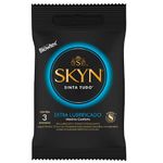 preservativo extra lubrificado blowtex skyn 3 unidades sachê