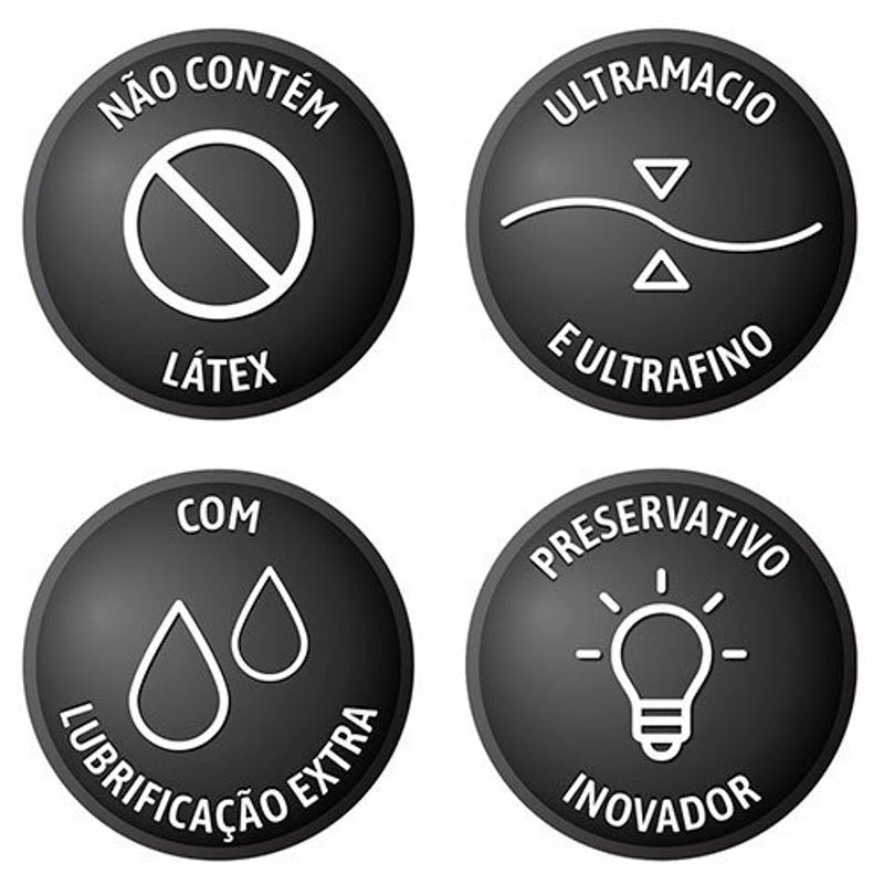 preservativo extra lubrificado blowtex skyn 3 unidades sachê