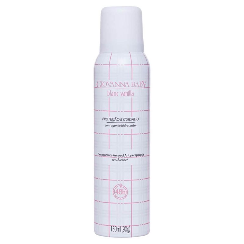 desodorante aerosol blanc vanilla giovanna baby