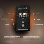 suplemento brain focus 30 cápsulas puravida
