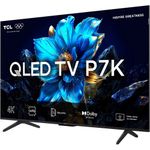 smart tv 75" tcl qled 4k uhd 75p7k