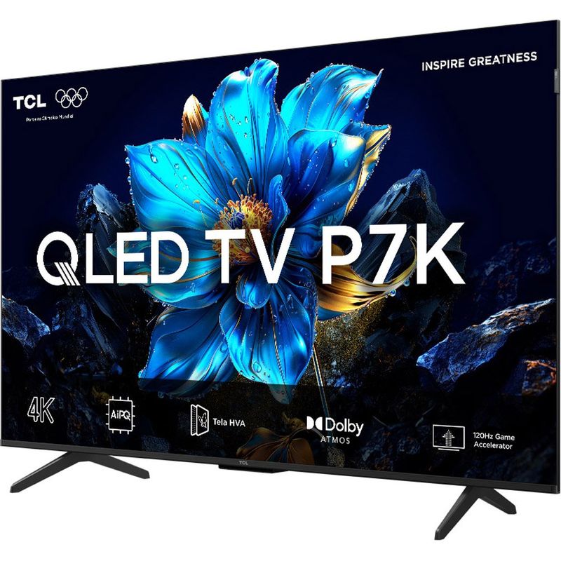 smart tv 75" tcl qled 4k uhd 75p7k