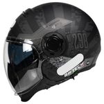 capacete gp tech op13a zoom camuflado gold e preto 61 (mp)