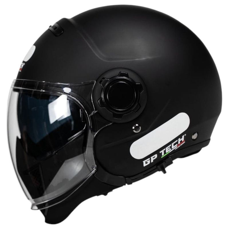 コメッコ Capacete GP Tech OP13A Zoom Mono Fosco Preto 60