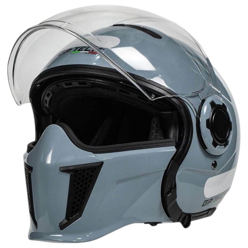 Capacete GP Tech OP13A Zoom Mono Cinza 58