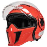 capacete gp tech op13a zoom perolizado vermelho 61 (mp)