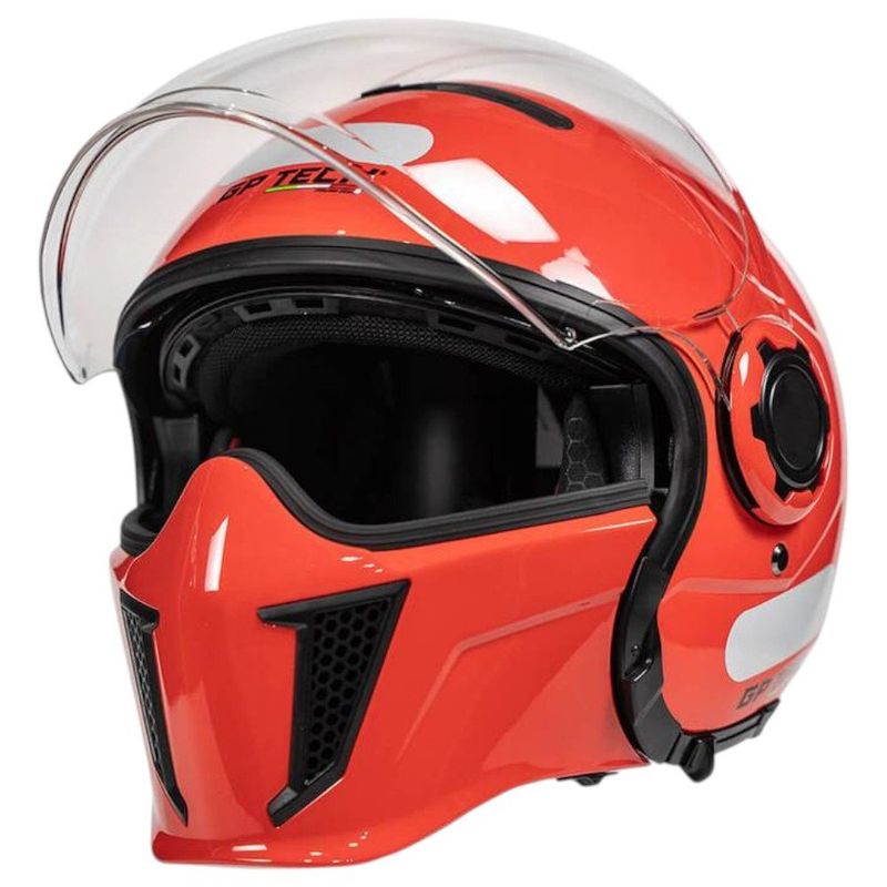 capacete gp tech op13a zoom perolizado vermelho 61 (mp)