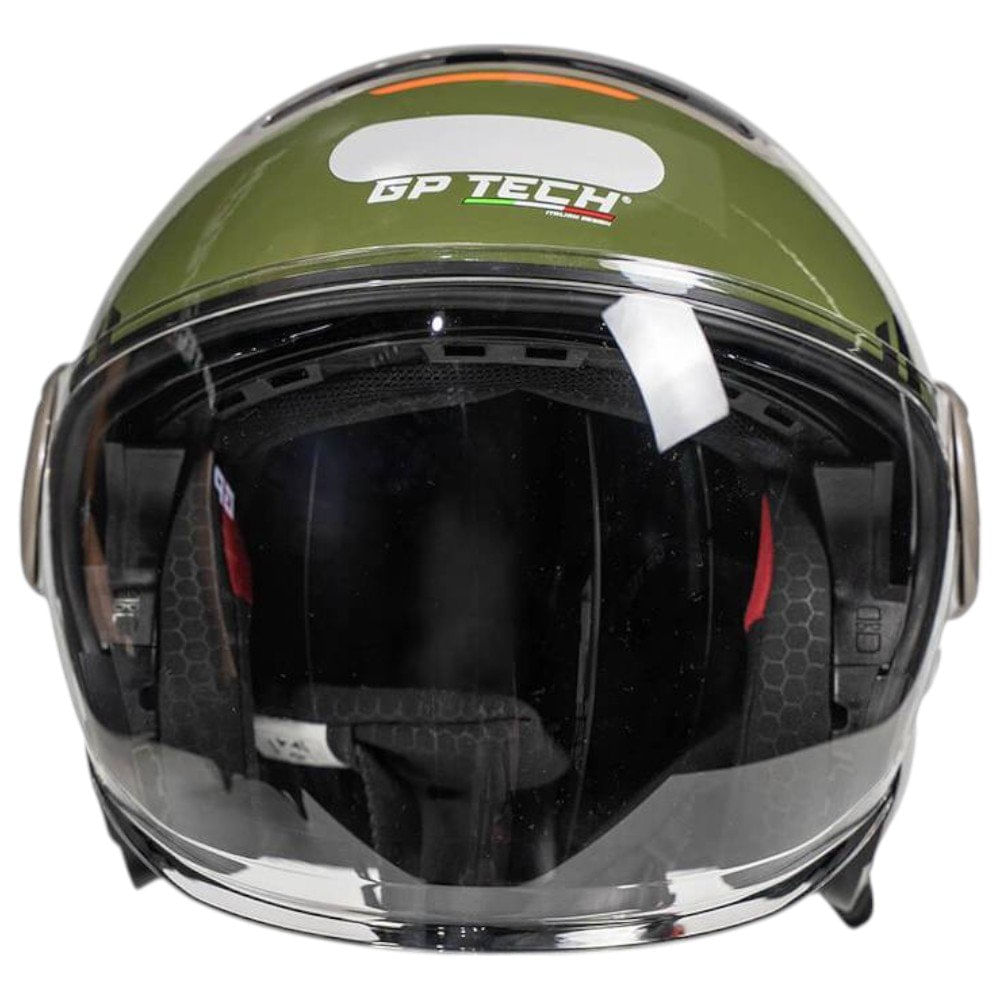 Capacete GP Tech OP13A Zoom Revolt Army Verde 60