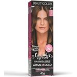 coloração beauty ind 7.7 chocolate dourado