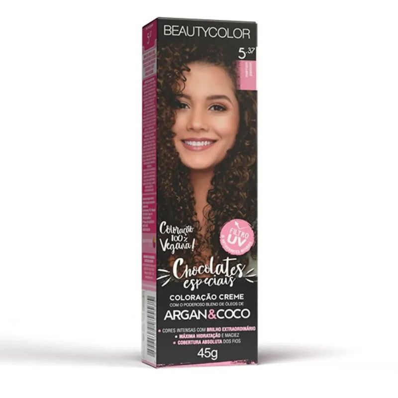 coloração beauty ind 5.37 marrom passion