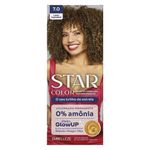 coloração starcolor louro impactante 7.0 sem amônia