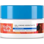 gel creme hidratante facial negra rosa antipoluição 100g