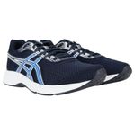 tênis esportivo masculino n° 39 asics raiden 4 preto e azul (mp)