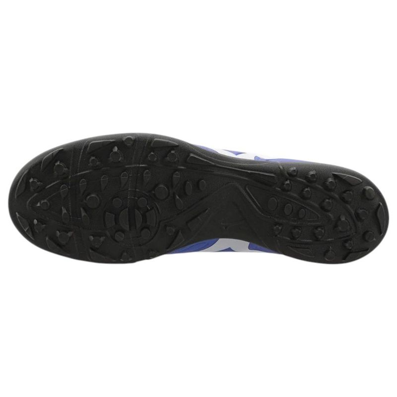 chuteira society n° 42 mizuno regent azul branco (mp)
