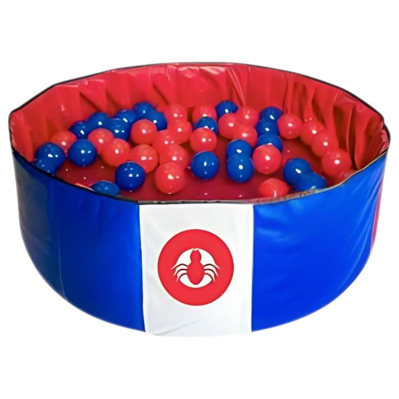 piscina infantil bb bolinhas dobrável baby formiga 529 (mp)