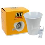 sirene piezoelétrica jfl sir-120 branco (mp)