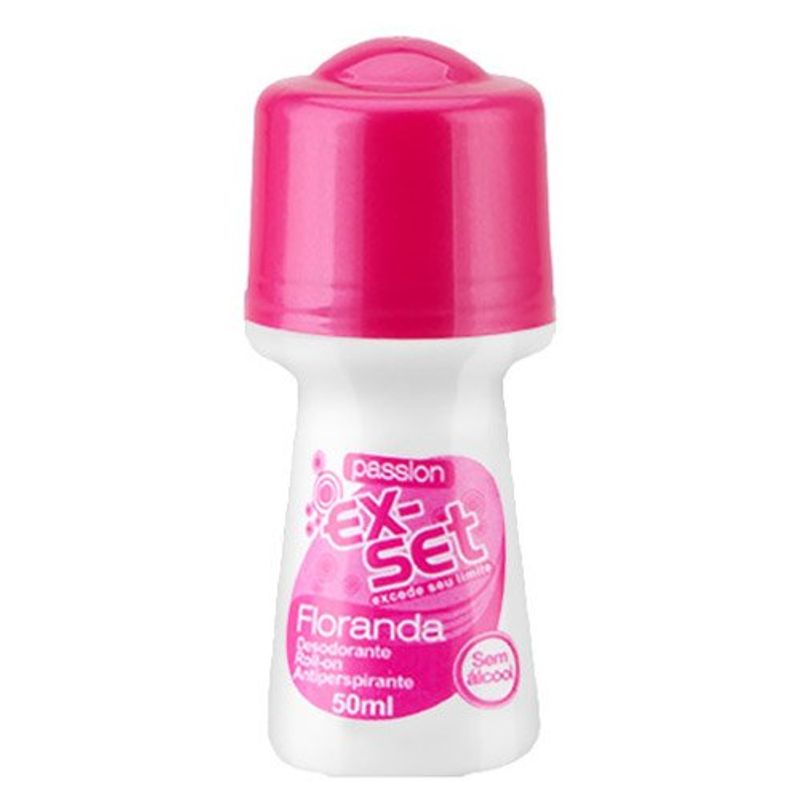 desodorante roll-on exceed rosa floranda 50ml