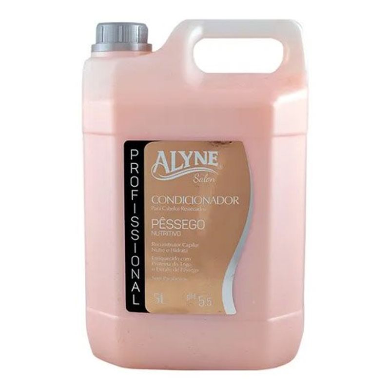 condicionador alyne pêssego nutritivo 5l