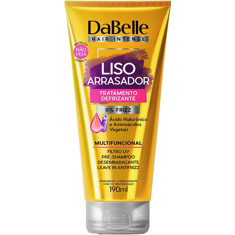 tratamento defrizante dabelle liso arrasador 190ml