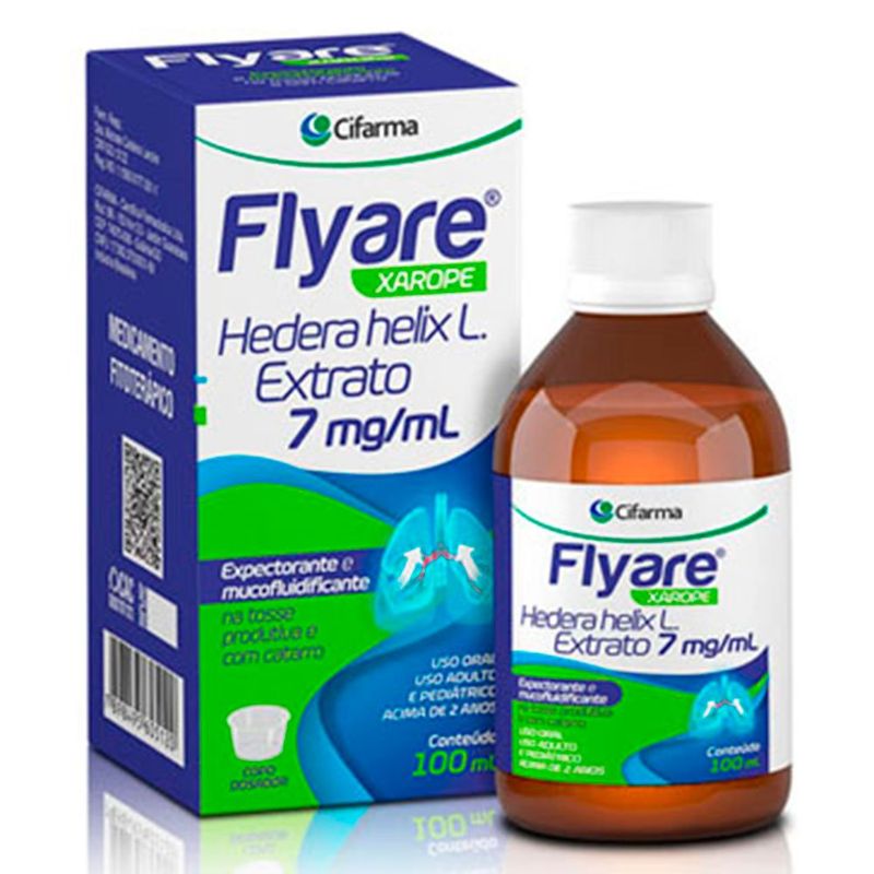 flyare hedera helix 7mg/ml 100ml xarope cifarma
