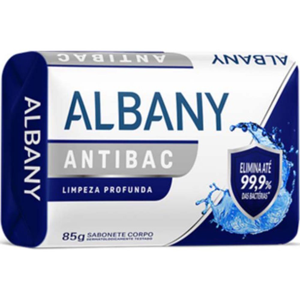 SABONETE BARRA ALBANY ANTIBAC LIMPEZA