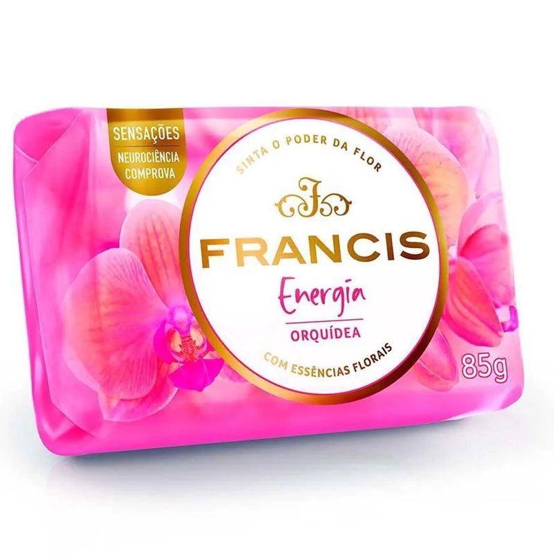 sabonete em barra francis energia orquídea 85g