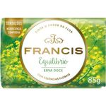 sabonete em barra francis equilíbrio erva doce 85g
