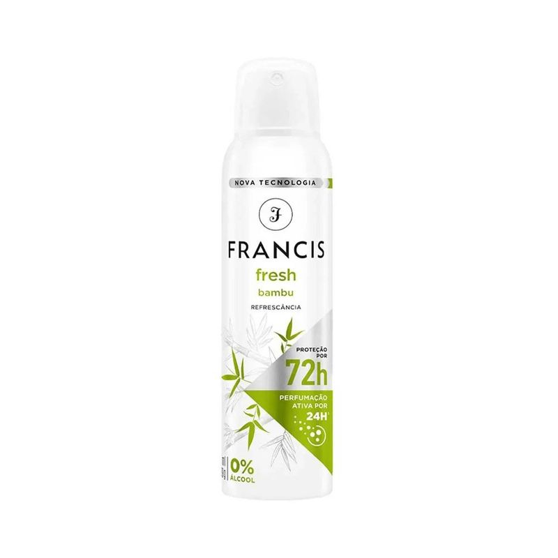 desodorante aerossol francis hydratta verde 150ml