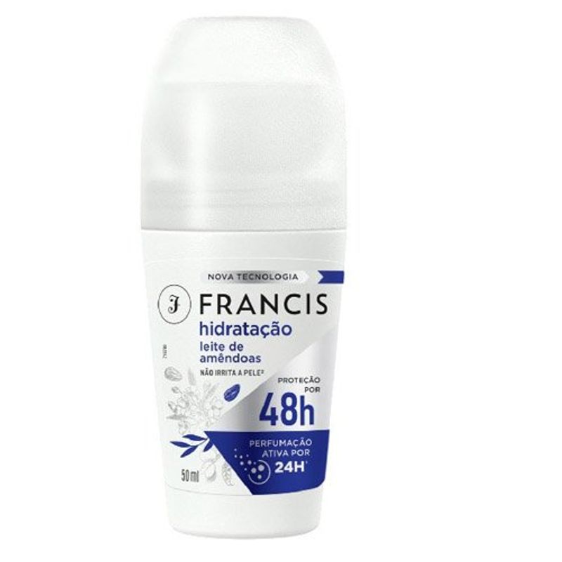 desodorante roll-on francis classic azul 50ml