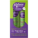 kit shampoo 300ml + condicionador 200ml kolene curvaturas