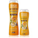 kit shampoo 325ml + condicionador 200ml márcia hidra intensa