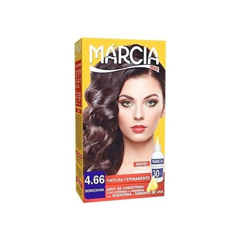 tintura capilar márcia borgonha 4.66 30ml