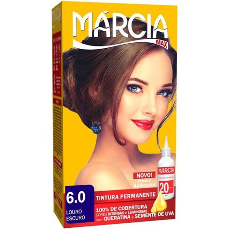 tintura capilar márcia louro escuro 6.0 30ml
