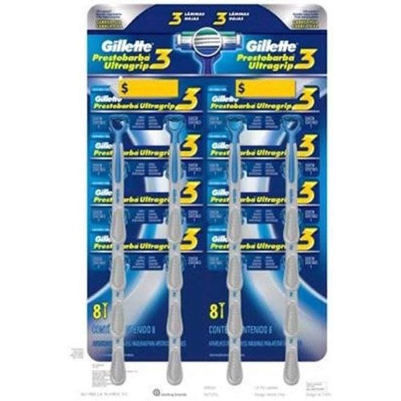 aparelho de barbear gillette prestobarba ug3 16un