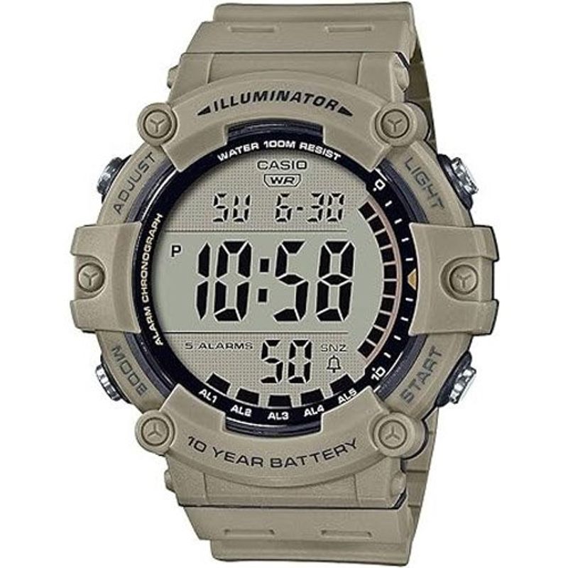 relógio casio tan bronze ae1500wh a-mbi