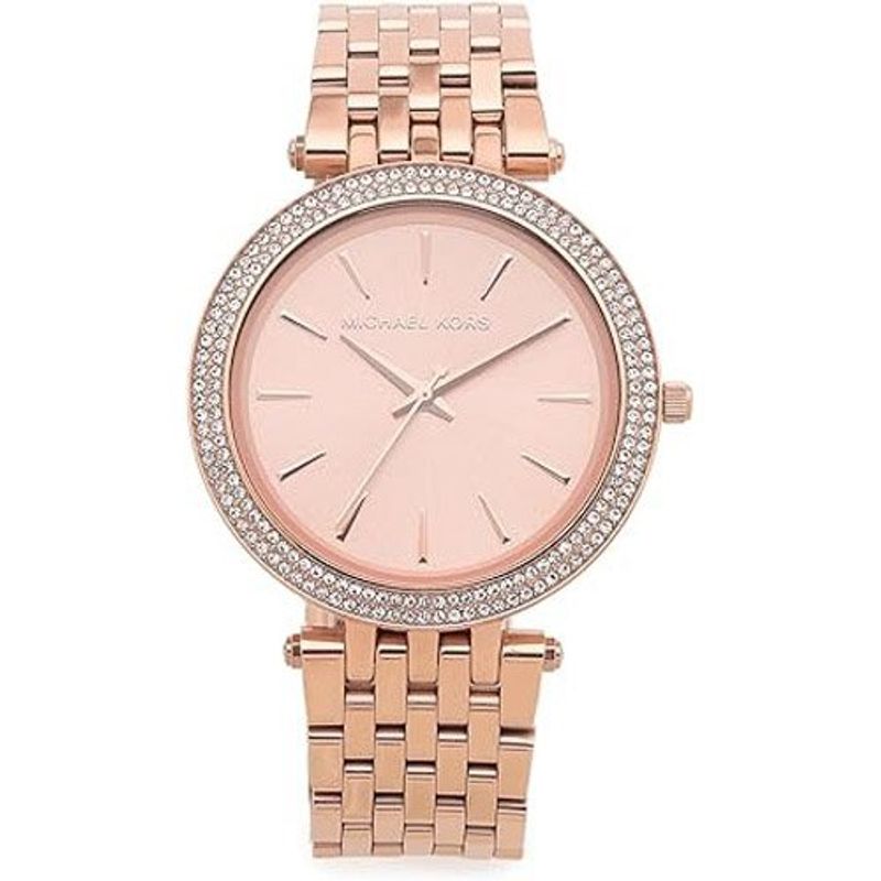 relógio feminino michael kors ouro rosa mk3192 a-mbi