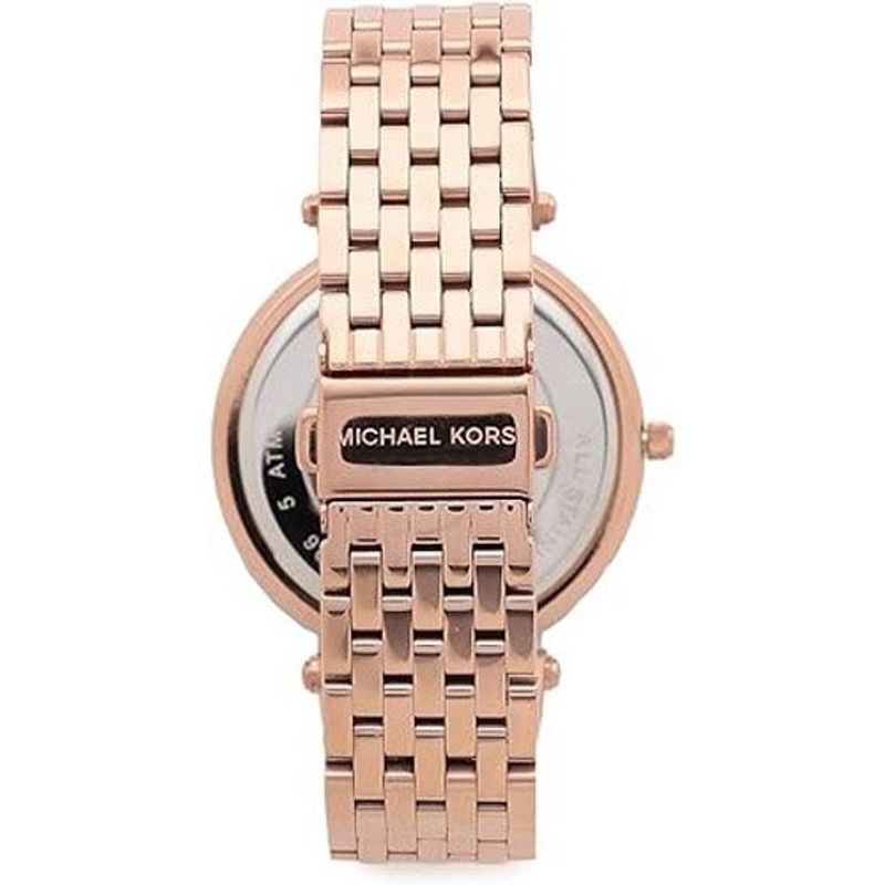 relógio feminino michael kors ouro rosa mk3192 a-mbi