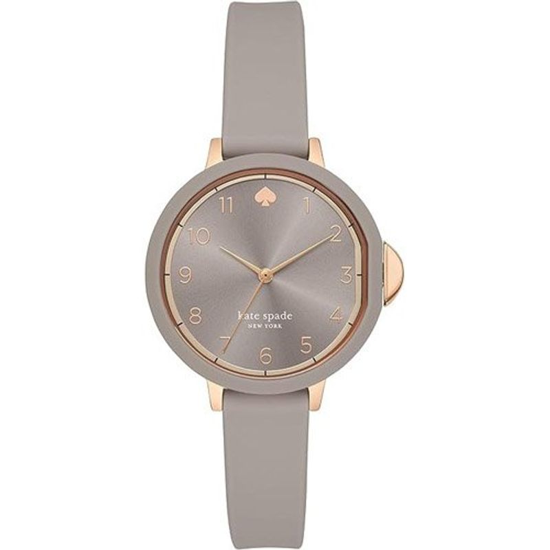 relógio kate spade com pulseira de silicone ouro rosa tamanho único a-mbi
