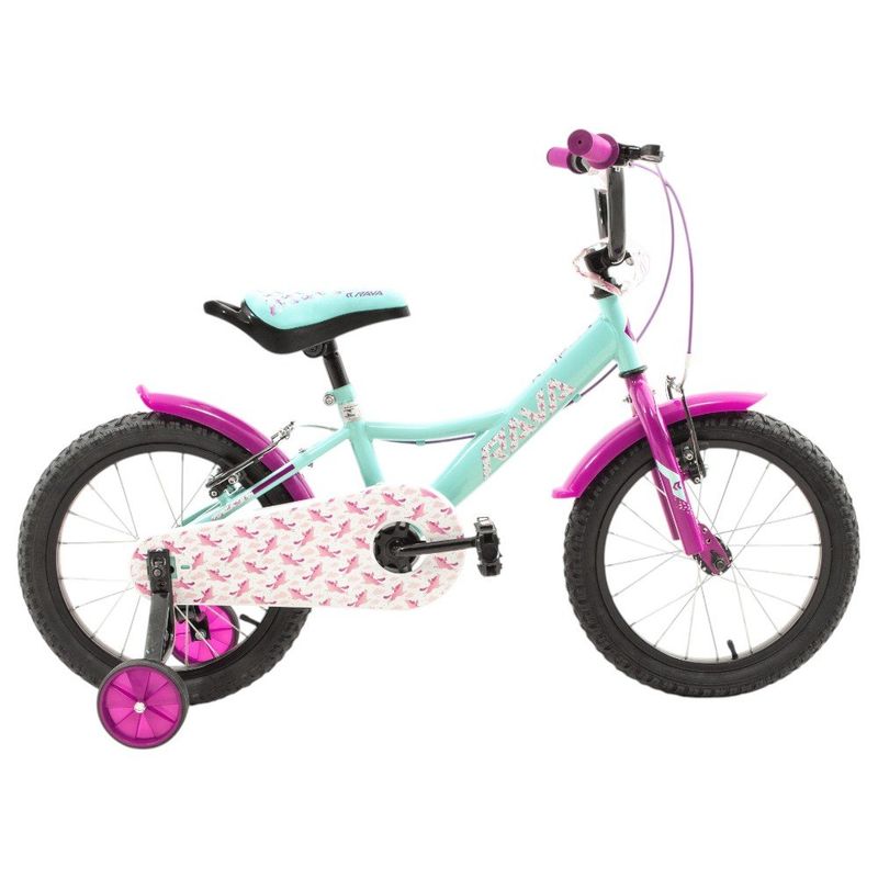 bicicleta jpp rava nina teen aro 16 verde (mp)