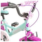 bicicleta jpp rava nina teen aro 16 verde (mp)