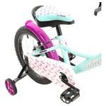 bicicleta jpp rava nina teen aro 16 verde (mp)