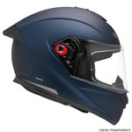 capacete bieffe b-12 classic azul dark fosco e grafite 58 (mp)