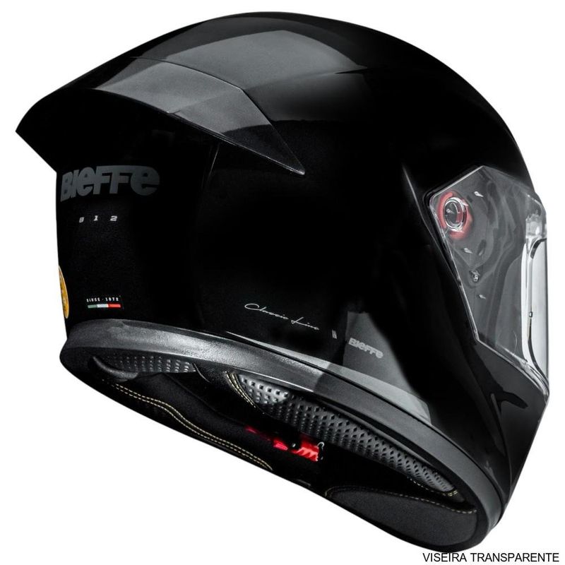 capacete bieffe b-12 classic preto 62 (mp)