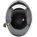 capacete gow interlagos vermelho e prata 60 (mp)